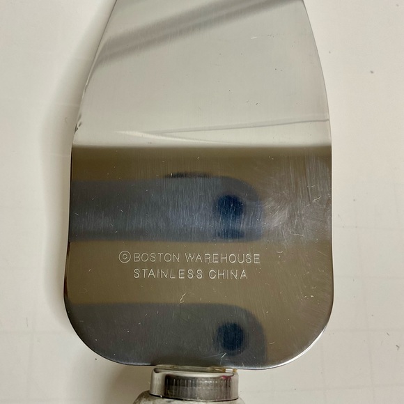 Cake Serve Stacked Pears Handle Stainless Steel - Picture 9 of 16